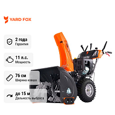 YARD FOX PRO 7654E снегоуборщик бензиновый самоходный