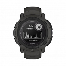 Часы смарт Garmin Instinct 2 Solar черный