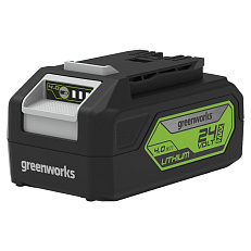 Greenworks G24MCS10K4 24V, 10см, с АКБ 4 Ач + ЗУ