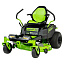 Райдер с нулевым радиусом разворота Greenworks GC82ZT107 82V (107 см) бесщеточный аккумуляторный с 6хАКБ 8 Ач + ЗУ G82CT6